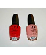 OPI Nail Lacquer  NailPolish  NL N56 + NL H19 Lot Of 2 New - $197.27 MXN