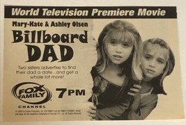 Billboard Dad Tv Guide Vintage Print Ad Mary Kate Ashley Olsen Twins Tpa13 - $5.93