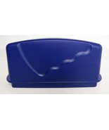 Tupperware Impressions Large Butter Dish Tokyo Blue Holds Up To 1 Pound - $13.78