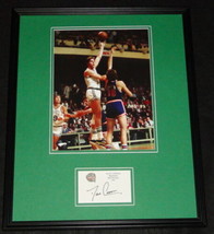 Dave Cowens Signed Framed 16x20 Photo Display Boston Celtics - £77.61 GBP