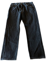 Levi’s VTG 501 XX Jeans 38x31 Fit Black Y2K Denim Cotton Button Fly Dark Wash - $29.70