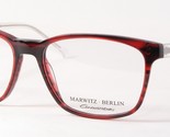 MARWITZ Berlin Conquistador A98 70 Bordeaux Unique Lunettes 54-16-145 - $254.42