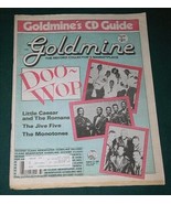 Goldmine Magazine Doo Wop Vintage 1988 Little Caesar Romans Jive Five Mo... - $67.79 CAD