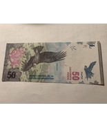 2018 Argentina 50 Pesos Banknote UNC  Condor series - $2.76