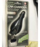 Link Depot Iphone 3G series heavy duty blue LED 2ft retractable cable new - $165.79 MXN