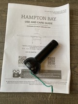 Down Rod Replacement Part Hampton Bay 52 in Corwin  Matte Black 1007532510 - $8.47
