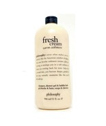 Philosophy Fresh Cream Warm Cashmere Shampoo Shower Gel 32 Oz New NO PUMP - $67.01 CAD