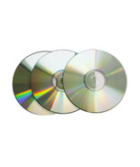 10 Pieces Shiny Silver Top 52X 80min 700MB CD-R Blank Disc in Paper Sleeves - £12.50 GBP