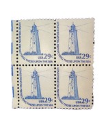 USA 1978 Unused 29c Sandy Hook Lighthouse From Sheet- Plate Block of 4 - $185.83 MXN