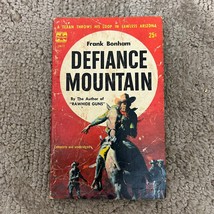 Defiance Mountain Western Paperback Book by Frank Bonham Popular Library 1956 - £9.71 GBP