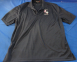 1ST SPACE COMMAND SMDC ARSTRAT KWAJALEIN ATOLL INVENTORY BLACK POLO SHIR... - $41.39