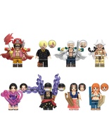 Sanji Smoker Usopp Nami Nico Robin Minifigures One Piece Anime Sets - $45.99