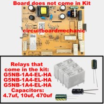 Repair Kit 5304526011 Frigidaire Refrigerator Control Board 5304526011 Relay Kit - £39.31 GBP