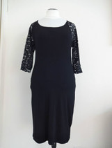 SPIEGEL by NEWPORT NEWS BLACK LACE DRESS M - $19.39