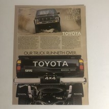 1981 Toyota SR5 Automobile Print Ad Vintage Advertisement Pa10 - £6.22 GBP