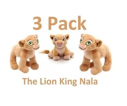 3 pack Disney Nala Plush The Lion King Mini Plush – 6 1/2&#39;&#39; - £18.57 GBP