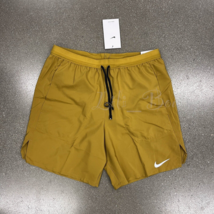 Nike Men&#39;s Flex Stride 7&quot; Brief-Lined Running Shorts CJ5459-716 Bronzine Size L - $34.95