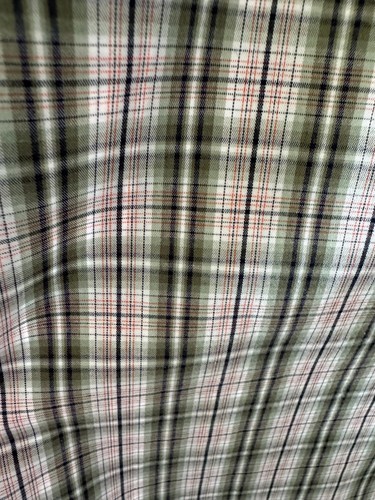 Michael Kors Green and Pink Plaid Men's Tailored Fit Cotton Sport Shirt SZ XL Item image 5