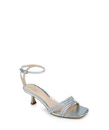 Jewel Badgley Mischka Hayzel Metallic Kitten Heel Sandal - $88.70 CAD