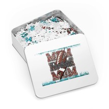 Jigsaw Puzzle in Tin, Western, Football Mom, Personalised/Non-Personalised, awd- - £28.22 GBP+