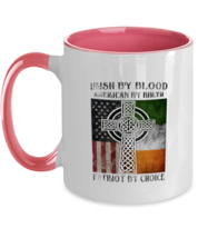 Irish Mugs Irish By Blood Pink-2T-Mug  - £15.77 GBP