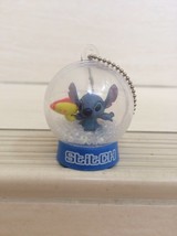 Disney Stitch Experiment In Mini Globe figure keychain. rare item - £14.26 GBP