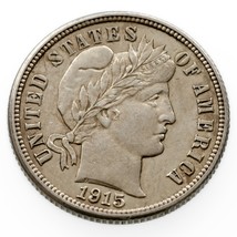 1915 10C Barber Dime About Hors-Circulation État - $103.85