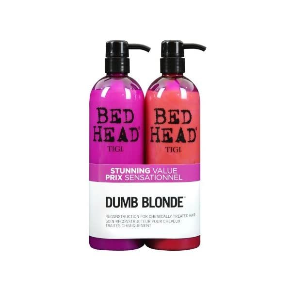 TIGI Bed Head Dumb Blonde Shampoo and Conditioner 750 ml - Pack of 2  - $52.00