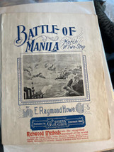 Spanish American War. Battle of Manila. Sheet Music - £31.97 GBP