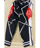 Troy Lee Designs Motorcycle Pants Adult Sz 28 Netted Lined Zipper Buckle Closure - $41.88