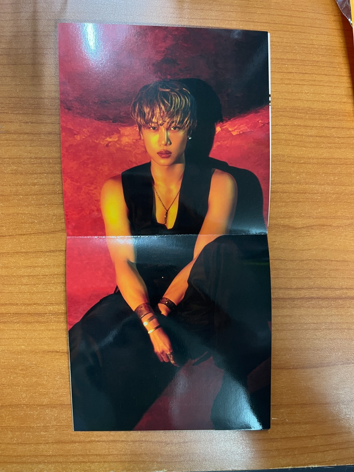 KAI EXO offizielles gefaltetes Posteralbum &quot;Warten auf mich&quot; Kpop authen... - $3.00