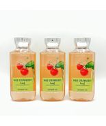 Bath &amp; Body Works Wild Strawberry Leaf Shower Gel 3-Pack, 10oz Each - €27,06 EUR
