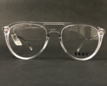 DKNY Eyeglasses Frames DK5025 000 Clear Round Aviators Full Rim 53-18-135 - $74.58