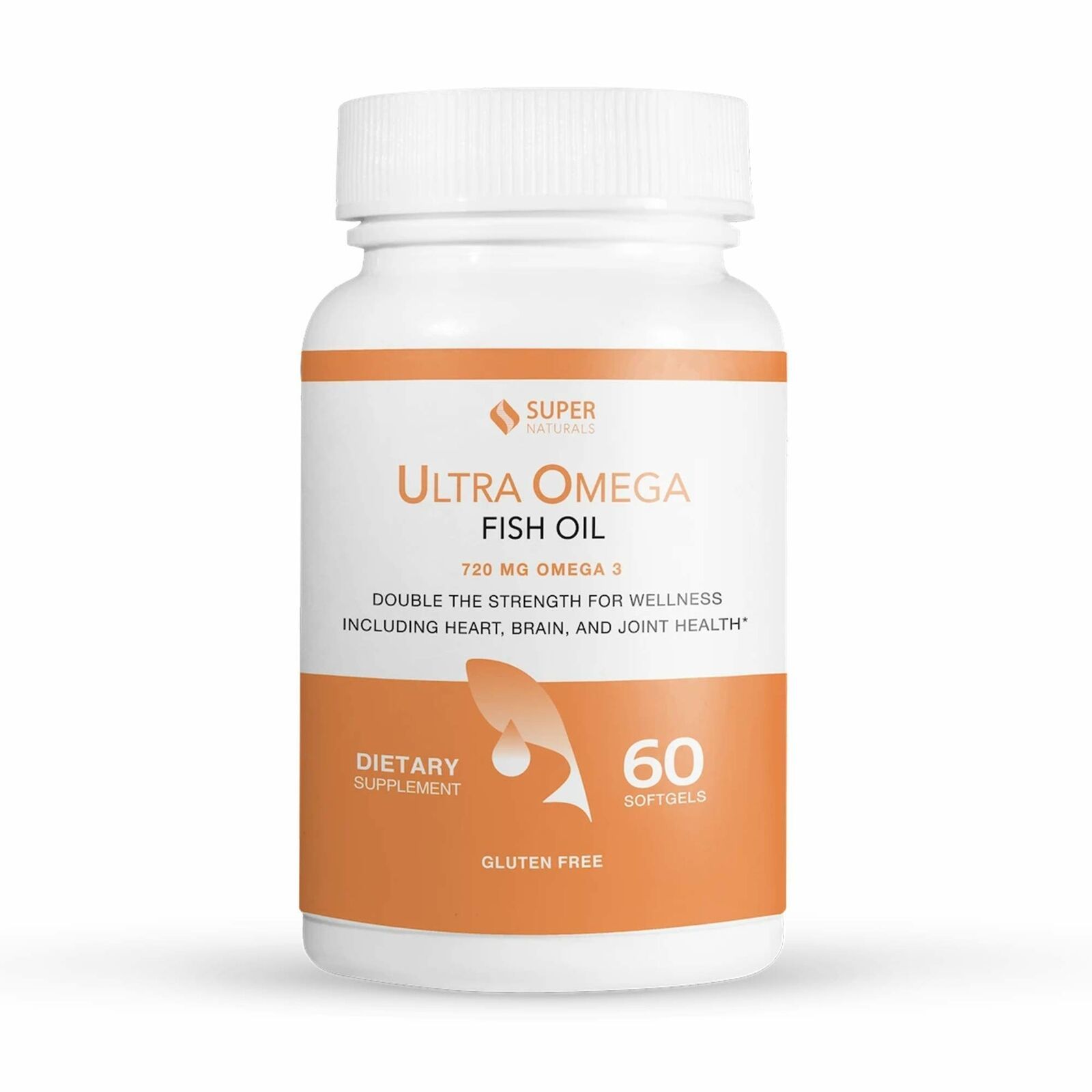 Super Natural Ultra Omega Fish Oil - Supports Brain Increased Function - $19.90