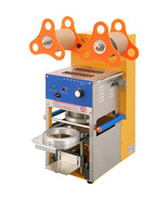 Automatic Cup Sealer Sealing Machine 400-600 Cup/hr Boba Coffee Bubble Tea - $380.38 CAD
