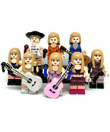 8pcs Celebrity Singer Musician Dancer Taylor Swift Minifigures Building ... - $18.99