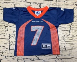 VTG Starter Denver Broncos #7 John Elway Jersey Shirt Baby 18M Kids Unis... - $24.18