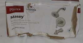 Pfister Masey 8P8WS2MCSK Brushed Nickel Single Handle Tub Shower Kit with Valve image 7