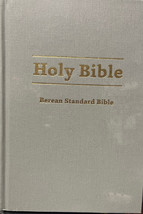 Holy Bible, Berean Standard Bible-Dove Gray Hardcover - $128.99 CAD