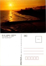 Brazil Rio de Janeiro Barra da Tijuca Beach Sunset Ocean Waves VTG Postcard - £7.35 GBP