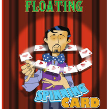 Magic Levitating Whirling Helicopter Card Flying Gimmick+Video Tutorial SEE DEMO - £19.17 GBP