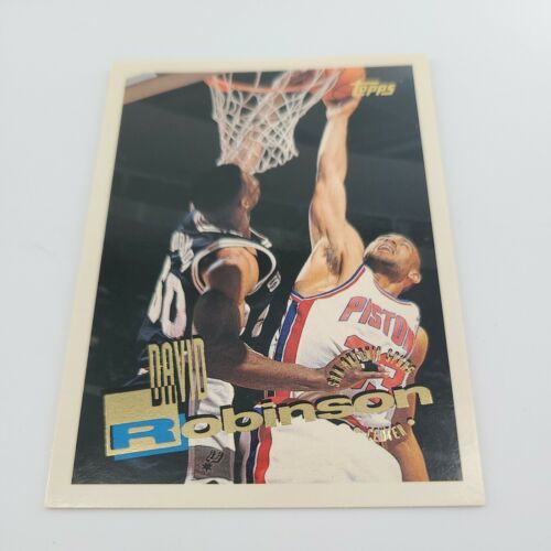 1996 Topps David Robinson #283 San Antonio Spurs Basketball Card - $5.86