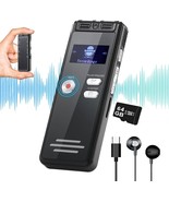 64GB Digital Voice Activated Recorder with Playback 4552 Hours Audio Rec... - $60.44