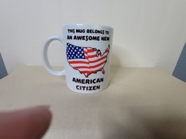 Coffee Mug New American Citizen 4&quot; - £11.62 GBP