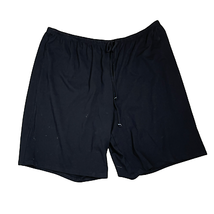 Nautica Lightweight Shorts Size 1X Black Elastic Drawstring Black Womens 36X9.5 - £13.44 GBP