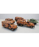 Lot of 5 Chap MEI Military Vehicles / Tank Action figure Accessories Sma... - $11.53