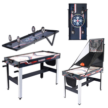 ROSEED 4-in-1 Combo Game Table: Air Hockey, Basketball, Shooting &amp; Darts - $301.41 CAD