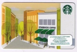 Starbucks 2012  Gift Card Sidewalk Cafe No Value English French - $1.97