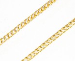 22&quot; Unisex Chain 10kt Yellow Gold 407168 - £421.40 GBP
