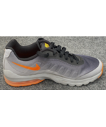 Nike Shoes Kids 6Y Air Max Invigor GS Wolf Grey Orange 749572-080 Sneakers - $24.74